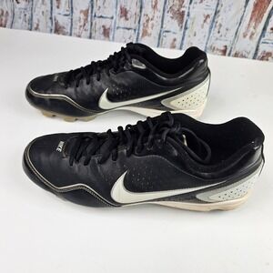 Nike Force Zoom Trout 9 Baseball Cleats Black White FB2907001 Men's Size 12